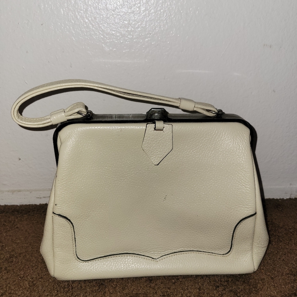 Elegant Cream Handbag